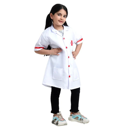 Nurse Dress For Kids - Color: White