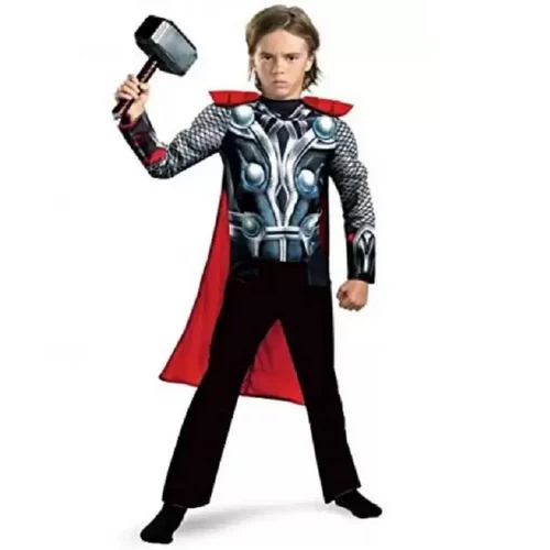 Kids Avengers Costume Dress - Color: Black