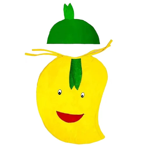 Kids Mango Cutout Costume - Color: Yellow And Green