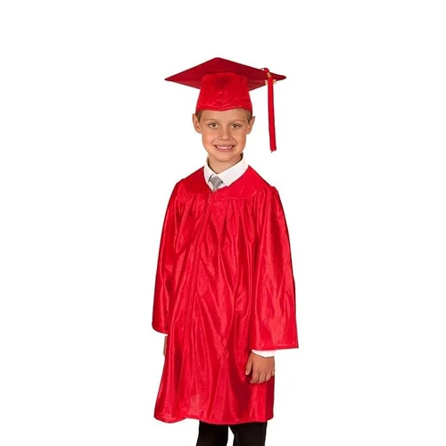 Graduation Gown - Color: Red