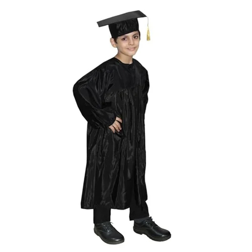 Convocation Graduation Gown - Color: Black