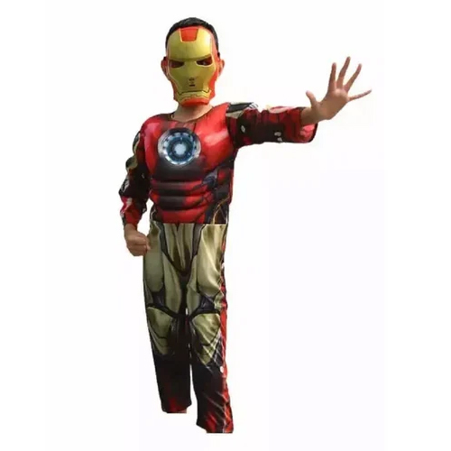 Kids Iron Man Costume - Color: Red