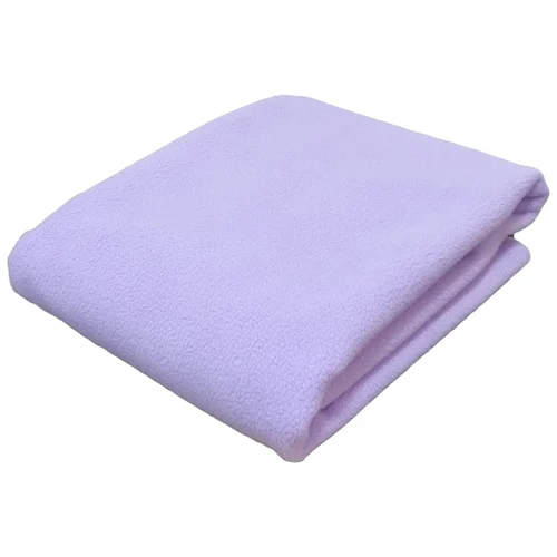 Purple Newly Born Baby Dry Bed Sheet - Material: Polar Fleece Fabric