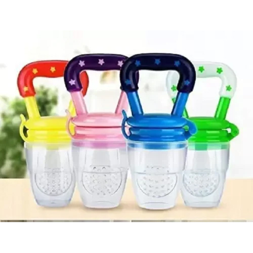 Silicone Baby Teething Feeder Pacifier - Color: Multicolor