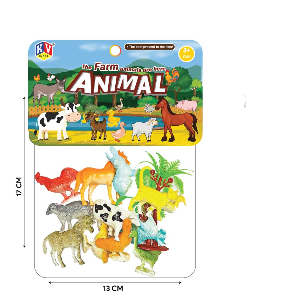 12 Pc Animal Set (334)