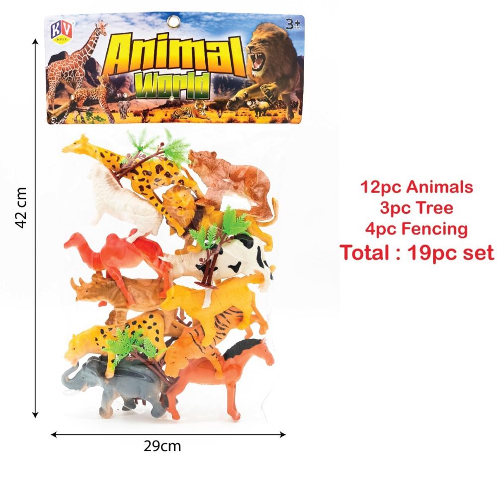 12 Pc Animal Set (324)