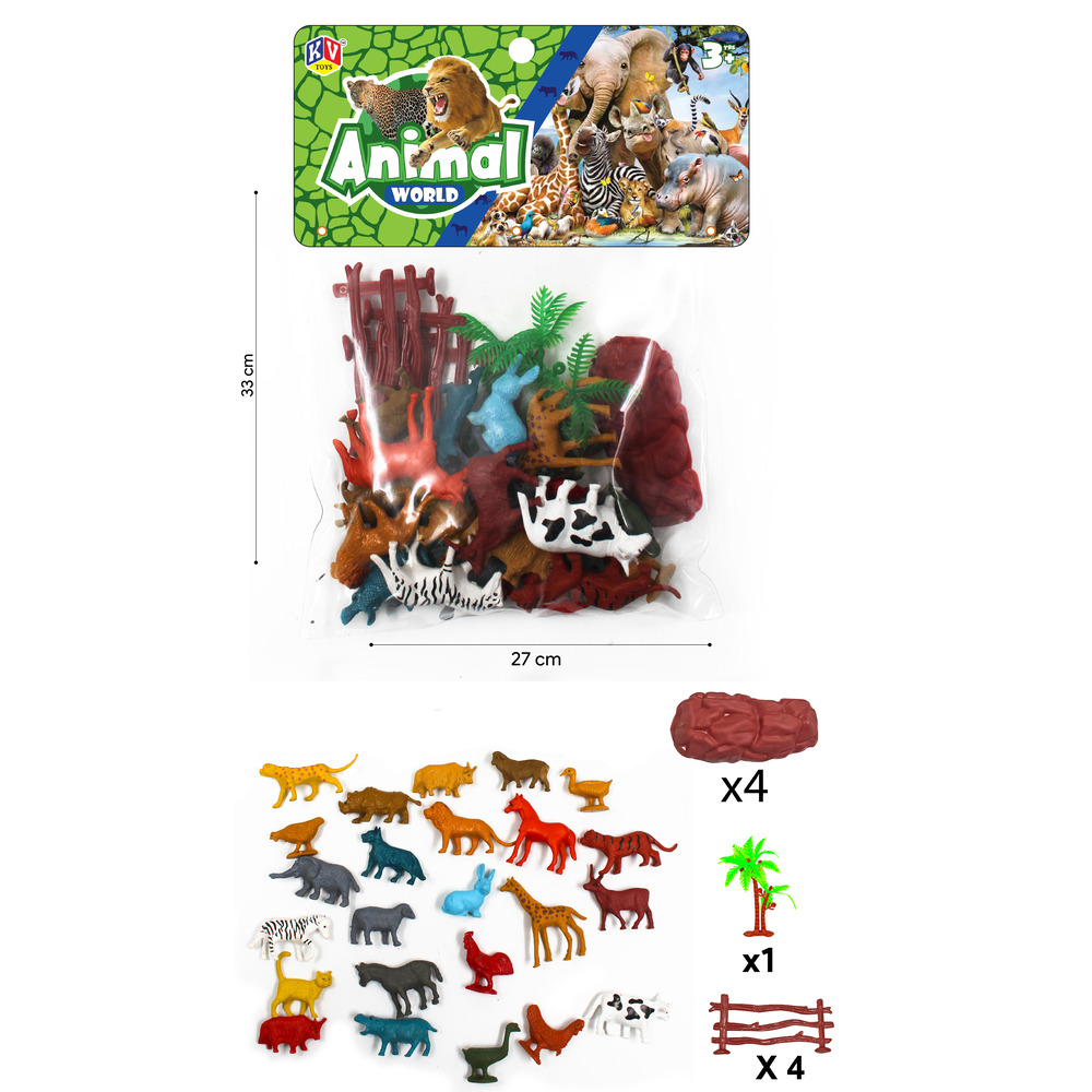 24 Pc Animal Set (339)