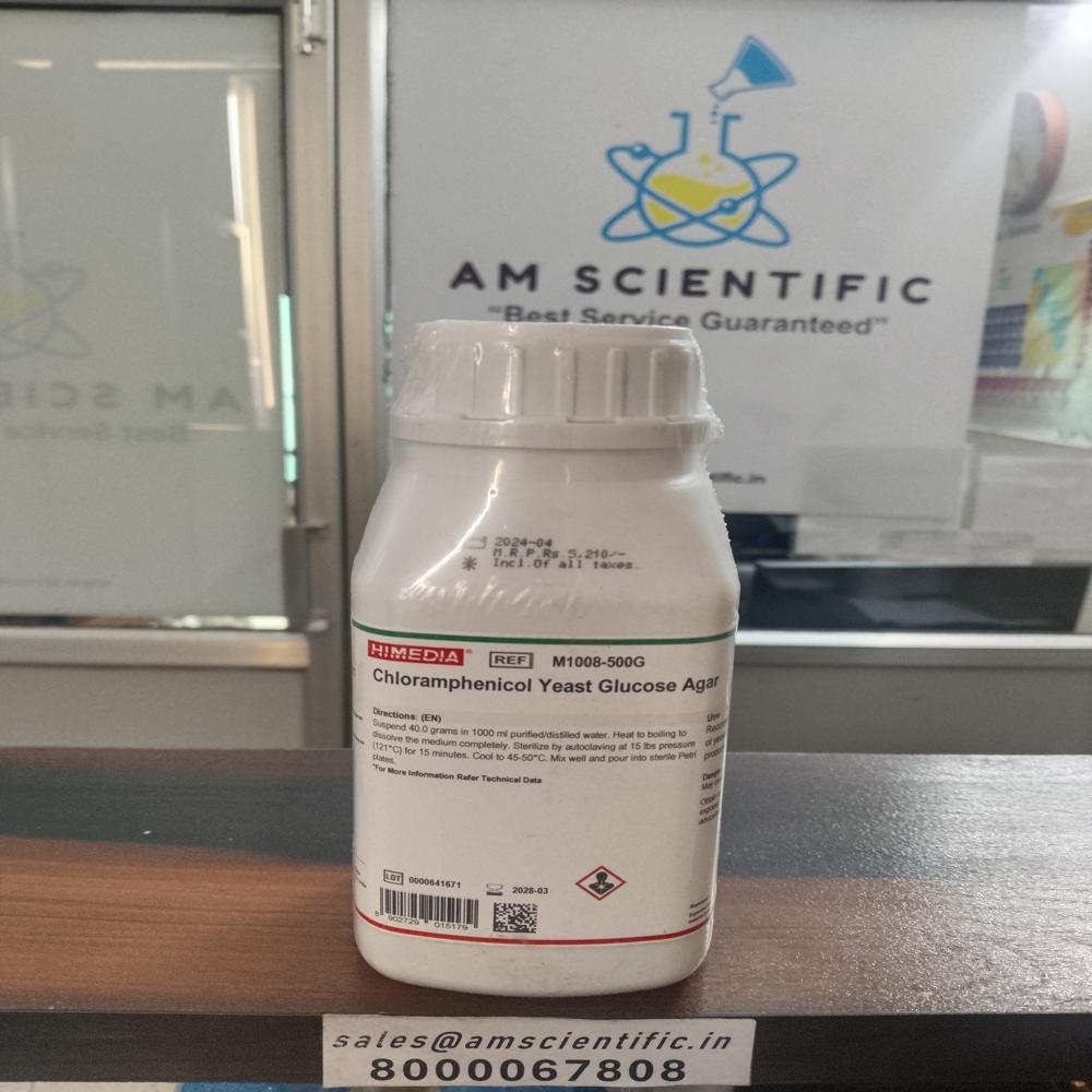 Chloramphenicol Yeast Glucose Agar 500g - Cas No: 56-75-7