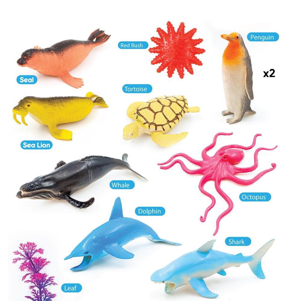 15 Pc Aquatic Animals Set (351)