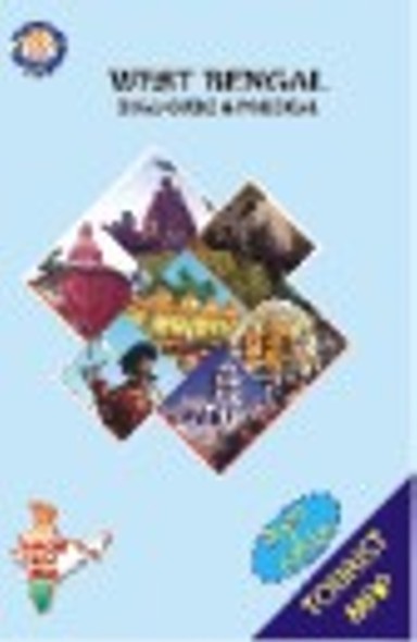 पश्चिम बंगाल पर्यटन मानचित्र आयाम: 70 A 100 सेंटीमीटर (Cm)
