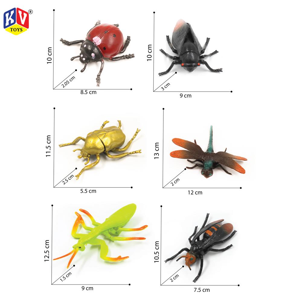 6 Pc Insects (302)