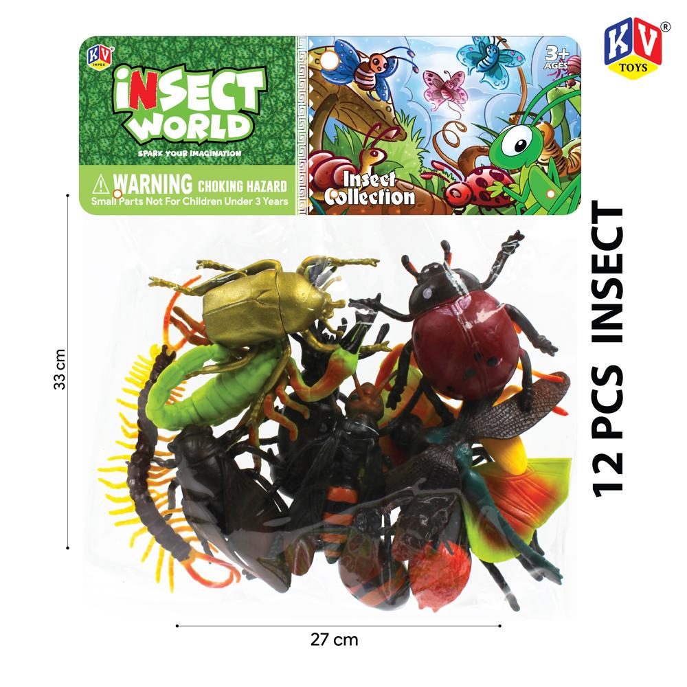 12 Pc Insects (304)