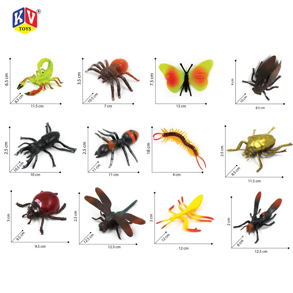 12 Pc Insects (304)