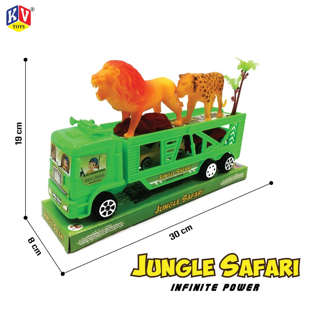 Jungle Safari Animal Truck Set - Available in 7 Colors (171)