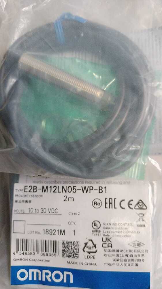 OMRON PROXIMITY SENSOR, E2B-M12LN05-WP-B1