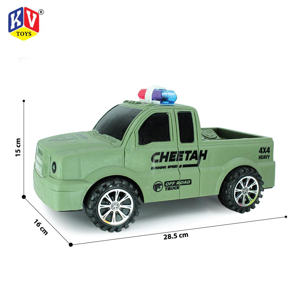 Cheetah Friction Powered Safari Van - Available in 4 Colors (624)