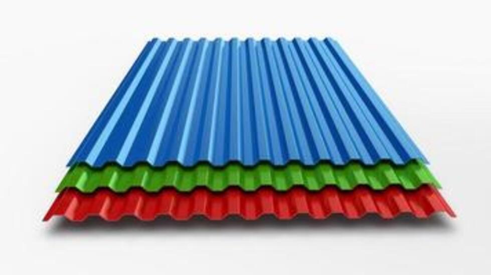 Precoated Corrugated Sheet - Stainless Steel, 8 Ft X 2 Ft, Polished Surface, Multicolor Finish | Versatile Roofing Solution For Commercial & Residential Applications