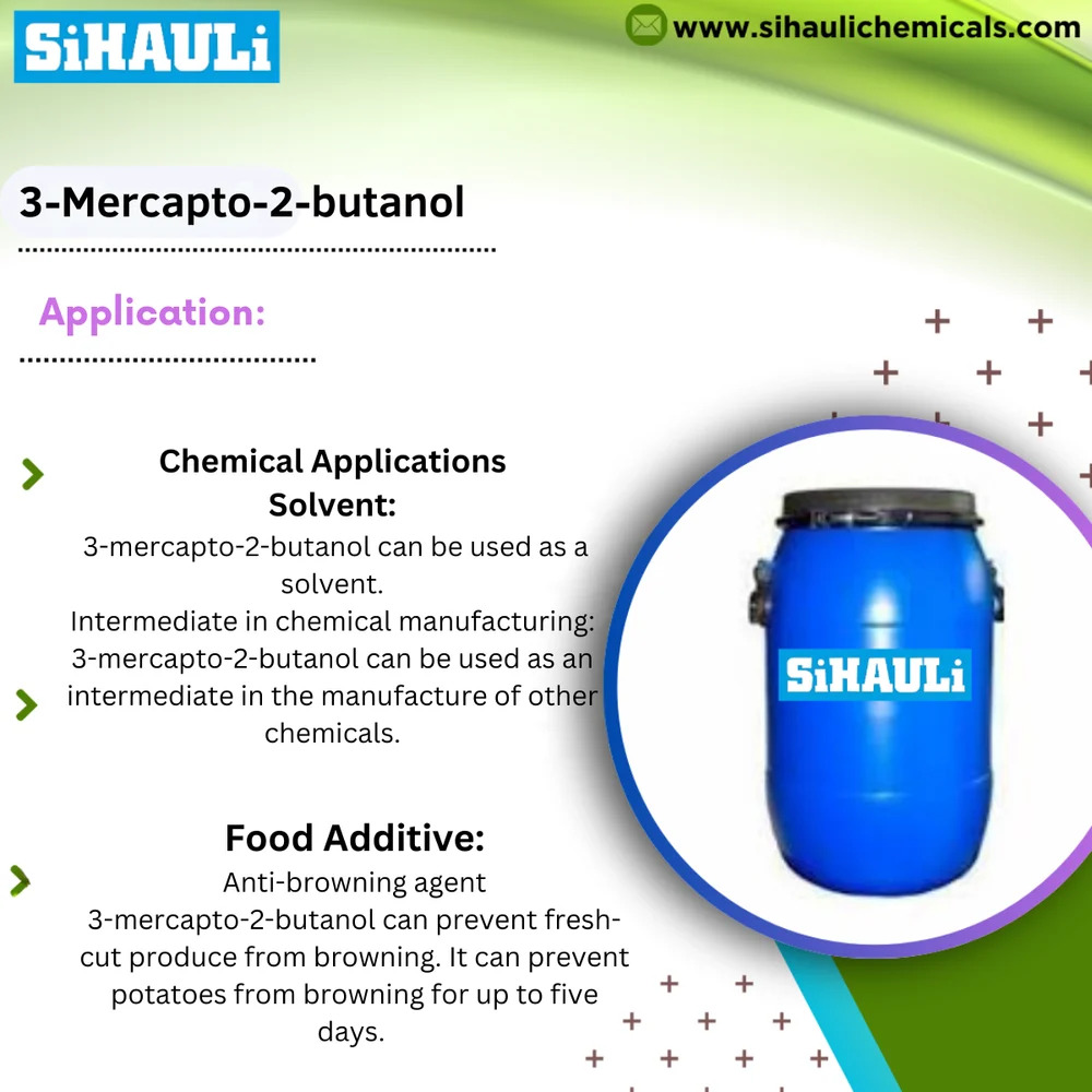 3-Mercapto-2-butanol(2-Mercapto-3-butanol and 3-sulfanylbutan-2-ol)