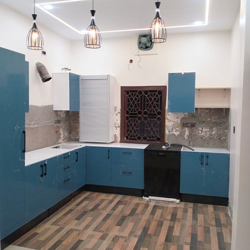 L Shape Modular Kitchen