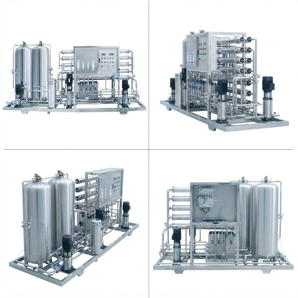 SS RO Plant - High-Quality Metal & FRP Construction | Semi-Automatic Operation, Electric Drive, Purification Level 90%-95%, Ground Water Source