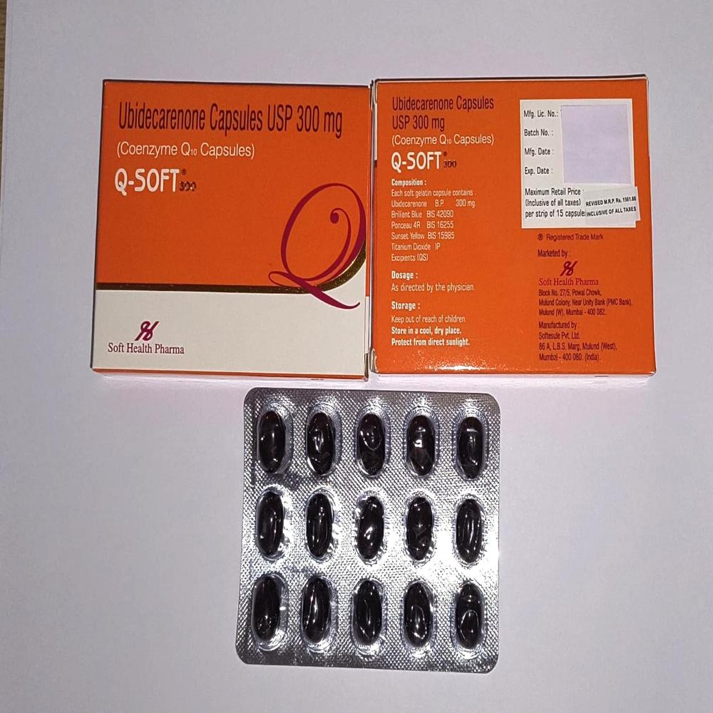 Q-soft 300 Softgel - Drug Type: General Medicines