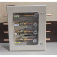 Medical Gas Zonal Valve Box - Color: White