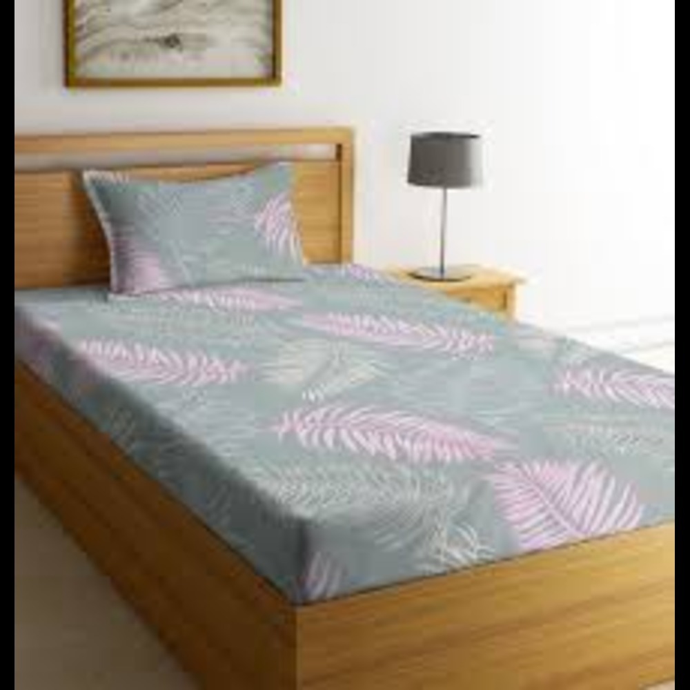 GLACE COTTON SINGLE BEDSHEET