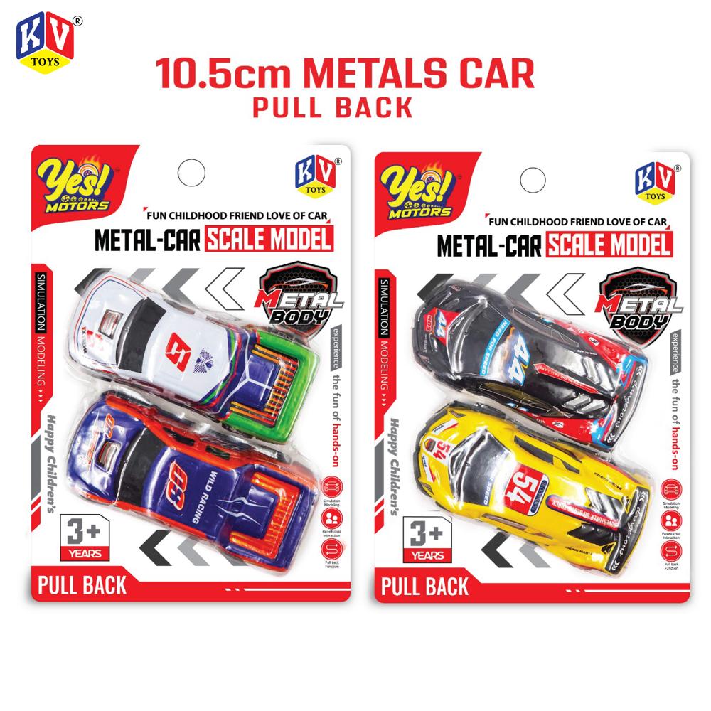 10.5 METAL CAR 2 PCS SET (1108)