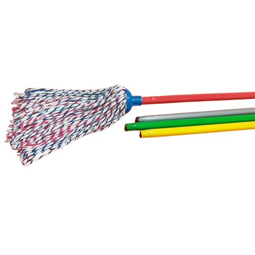 Premium Cotton Mop With Handle - Color: Different Available