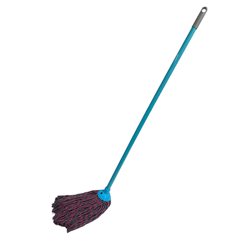 90Cm Colour Cotton Mop With Pvc Handle - Color: Different Available