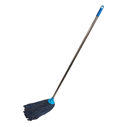 Colour Cotton Mop With 90Cm Steel Handle - Color: Different Available