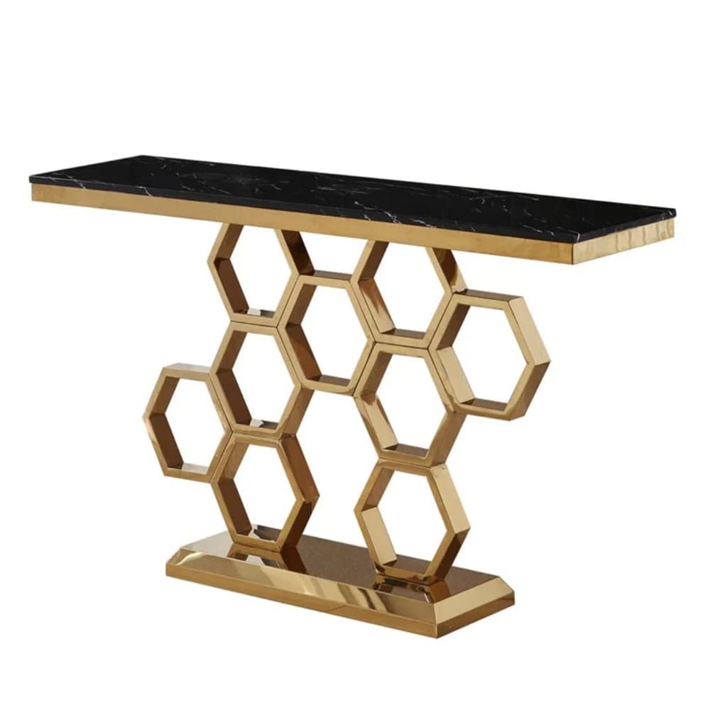 Metal Dinning Table With Marvel - Feature: Eco-friendly