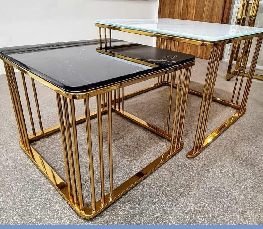 Metal Dinning Table With Marvel - Feature: Eco-friendly