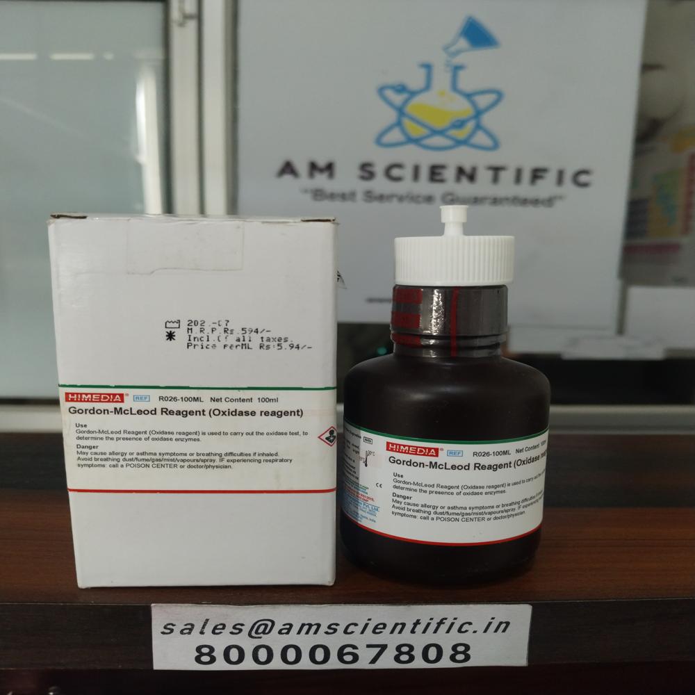 Gordon McLeod Reagent Oxidase reagent 100ml