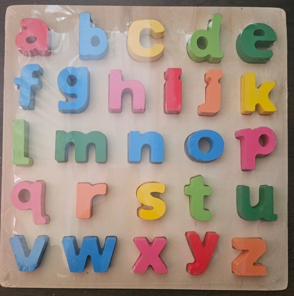 ABC Blocks Matching Game Montessori