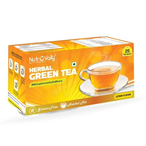 Herbal Green Tea - Aroma: Lemon