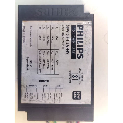 Philips 50W .7A To 1.5A Led Driver - Color: White