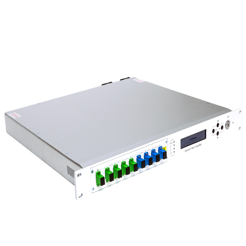 Wdm Pon Edfa - Metal 19x4 Configuration | Dual Input, Dual Power Supply, Jdsu High-reliability Pump Laser, 100 Ghz Channel Spacing, Hot Swappable Components