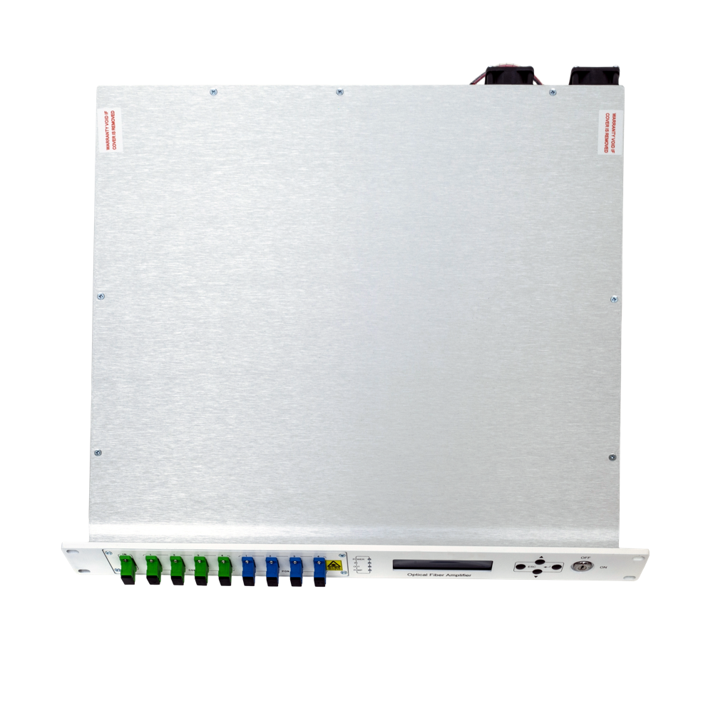 Wdm Pon Edfa - Metal 19x4 Configuration | Dual Input, Dual Power Supply, Jdsu High-reliability Pump Laser, 100 Ghz Channel Spacing, Hot Swappable Components