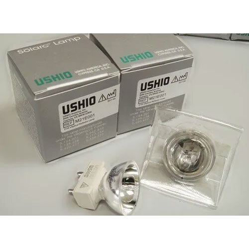 Ushio M21E001 00S 21W Ring Short Arc Lamps - Color: Silver