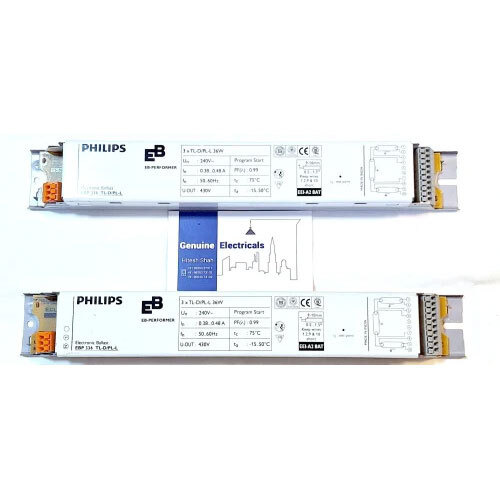 PHILIPS EBP 336 - MS Material, 220-240 Volt Voltage | White Finish, Ideal for Industrial Applications