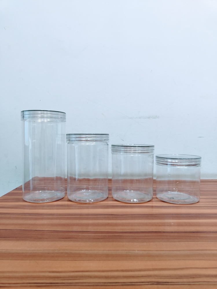 Pet Jar For Food Iteams - Color: Transparent