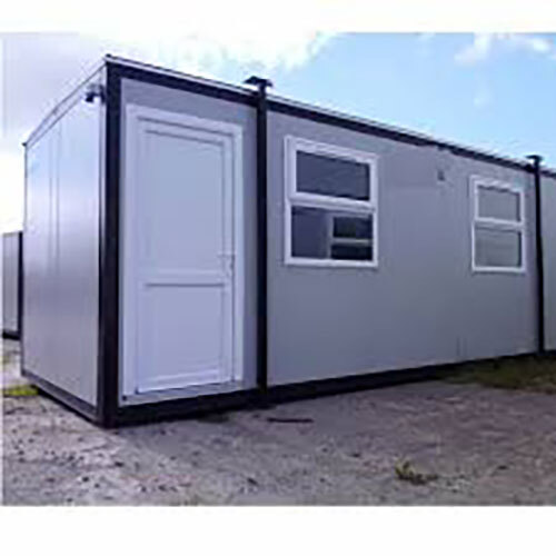 Portable Modular Cabin - Color: Silver