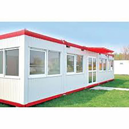 Metal Portable Cabin - Color: White