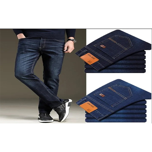 Mens Cotton Jeans - Color: Blue