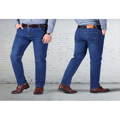 Mens Lycra And Non-lycra Jeans - Color: Black