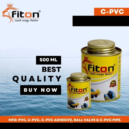 C.Pvc Solvent Cement 500 Ml Fiton - Physical State: Liquid Coating