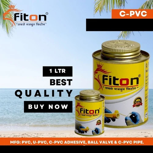 C.Pvc Solvent Cement 118 Ml Fiton - Physical State: Liquid Coating