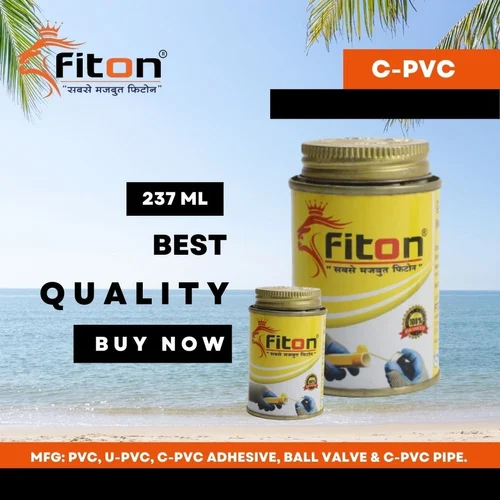 C.Pvc Solvent Cement 237 Ml Fiton - Physical State: Liquid Coating