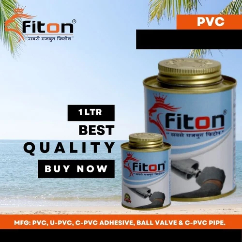 Pvc Solvent Cement 1 Ltr Fiton - Physical State: Liquid Coating